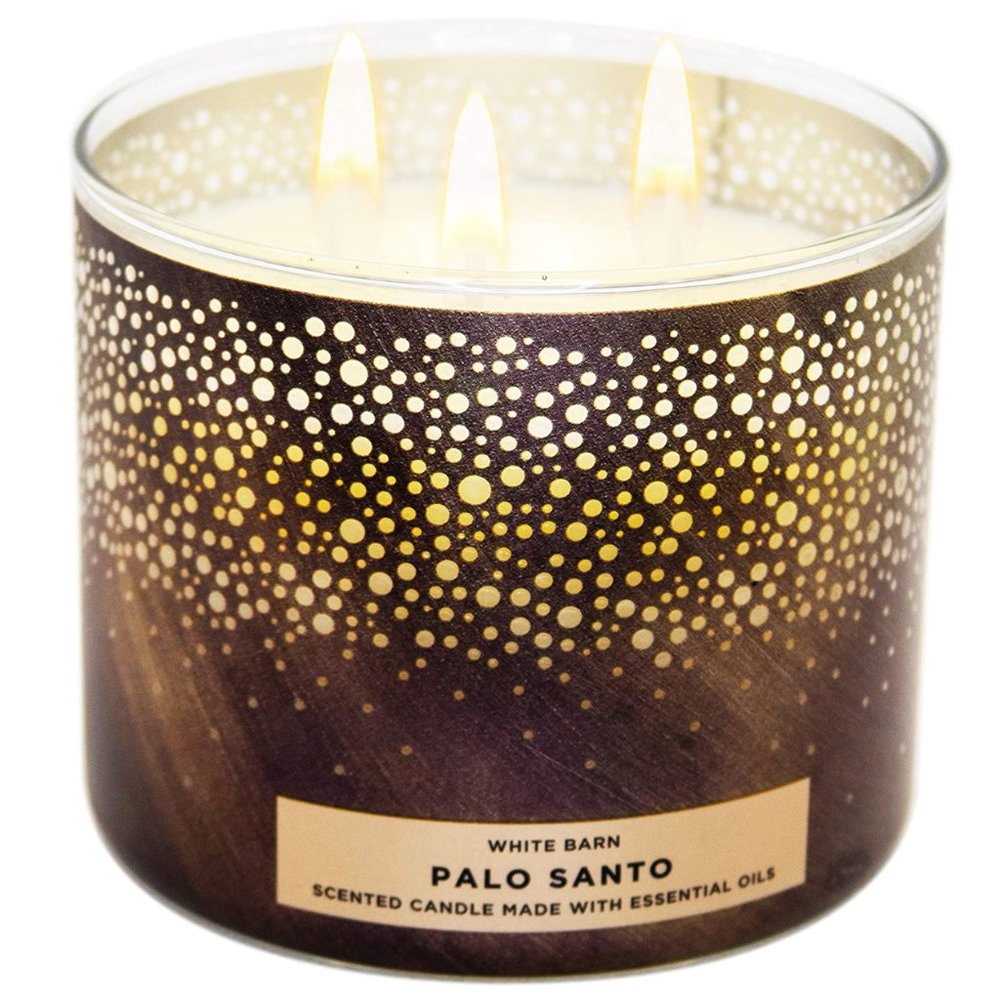 NEW Bath and Body Works Candle PALO SANTO 3 WICK 14.5 Oz
